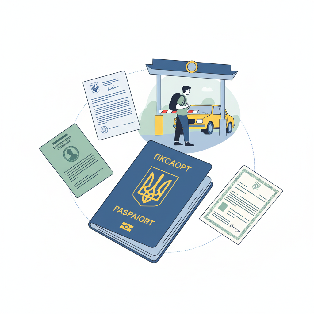 Какие документы нужны для пересечения границы — иллюстрация к статье «как выехать из украины сегодня мужчине»