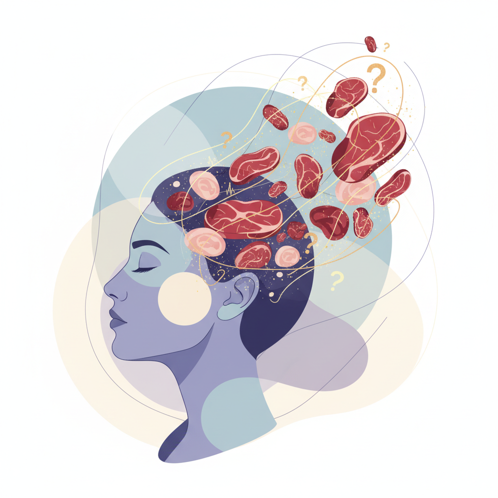 Психологический смысл сырого мяса во сне — иллюстрация к статье «к чему снится сырое мясо женщине»