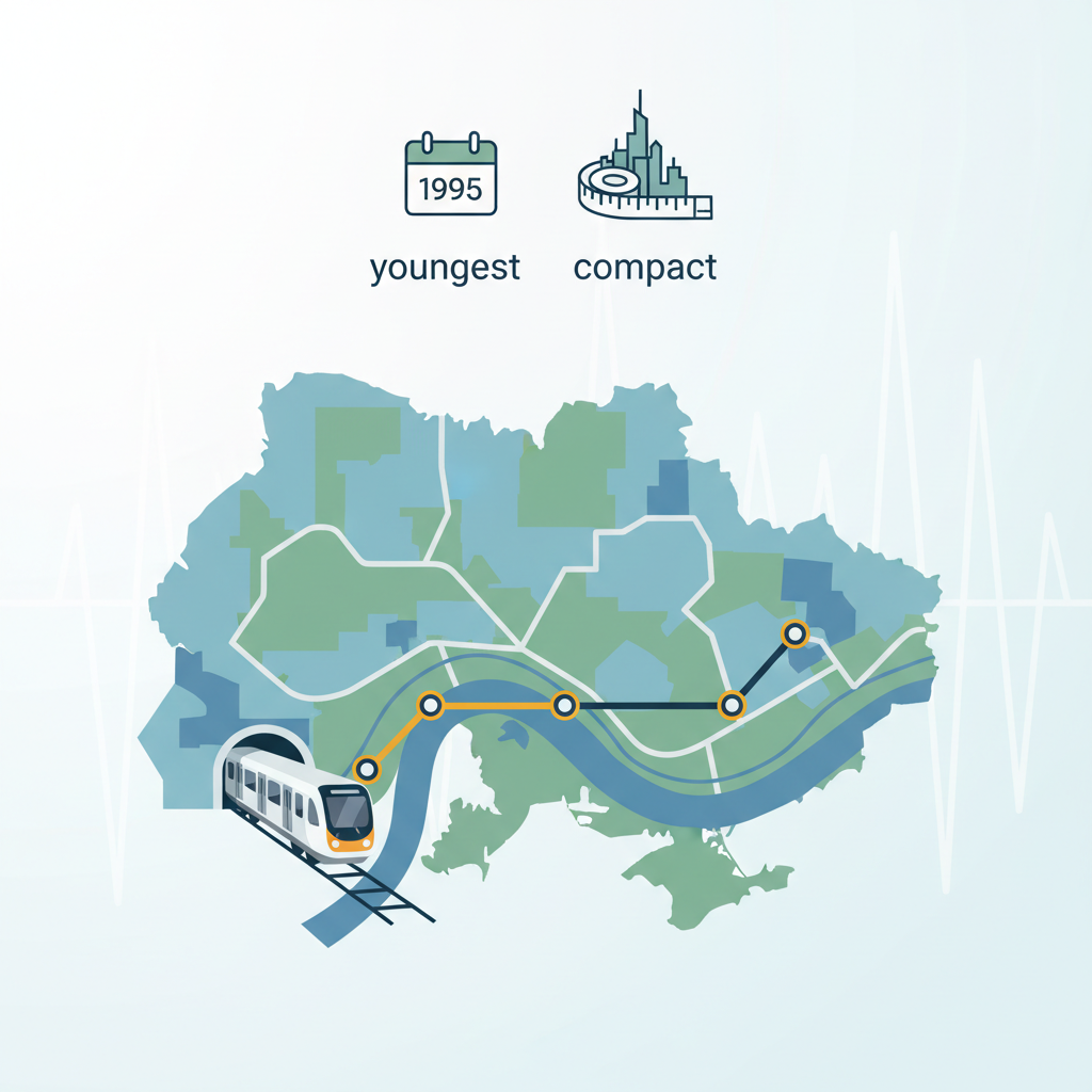 Днепровский метрополитен: самый молодой и компактный — иллюстрация к статье «в каких городах украины есть метро»