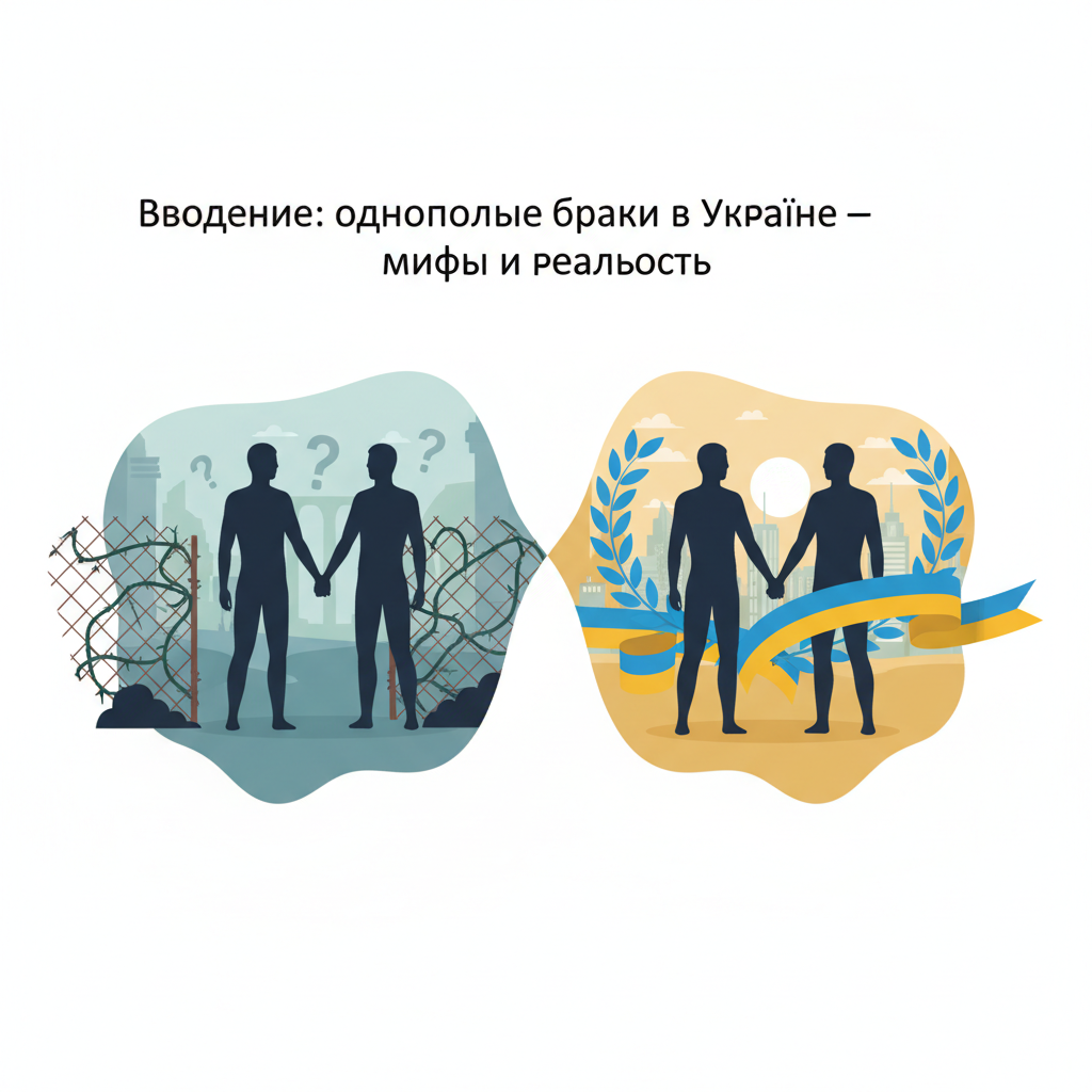 Введение: однополые браки в Украине — мифы и реальность — иллюстрация к статье «разрешены ли в украине однополые браки»
