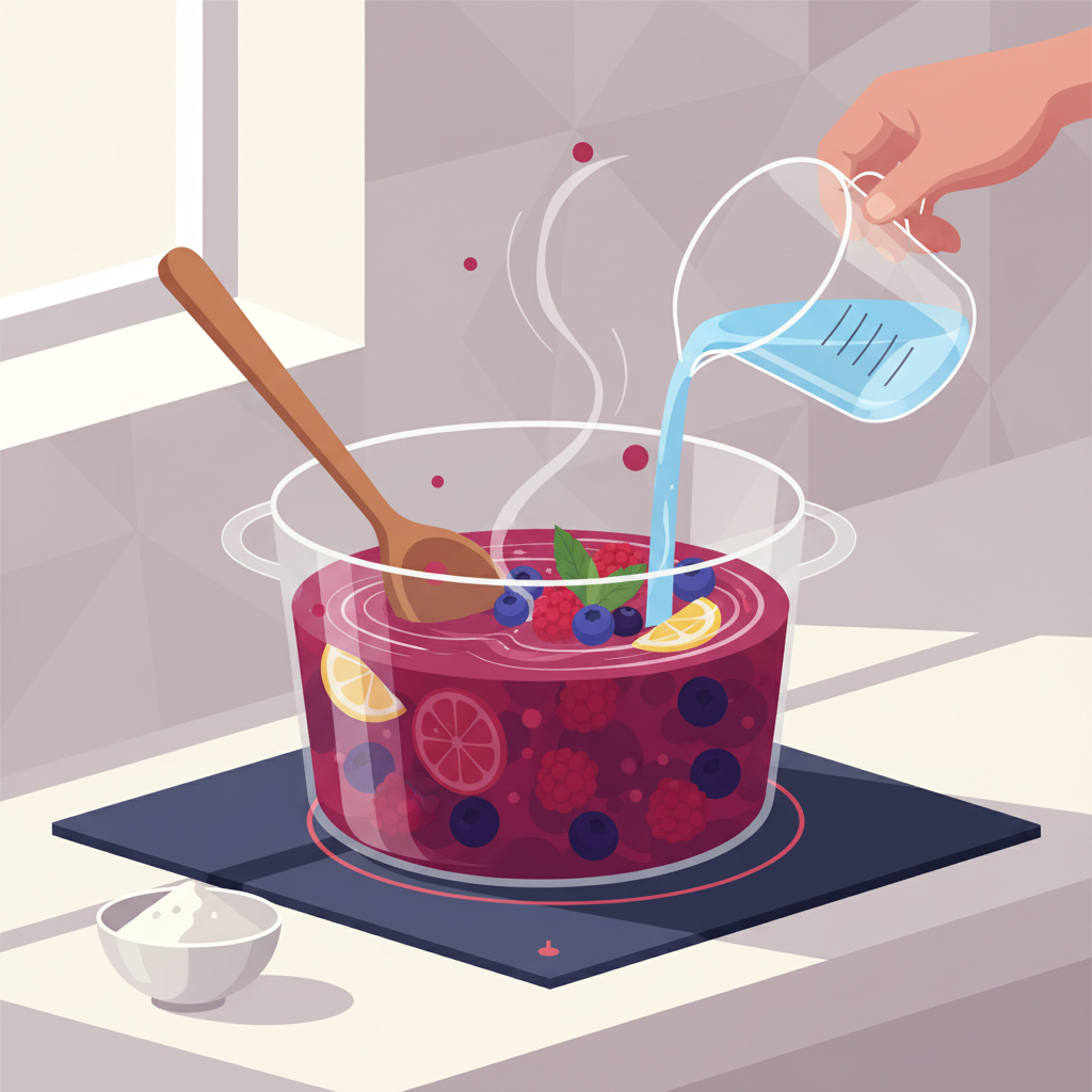 как варить кисель — иллюстрация к статье «как варить кисель»