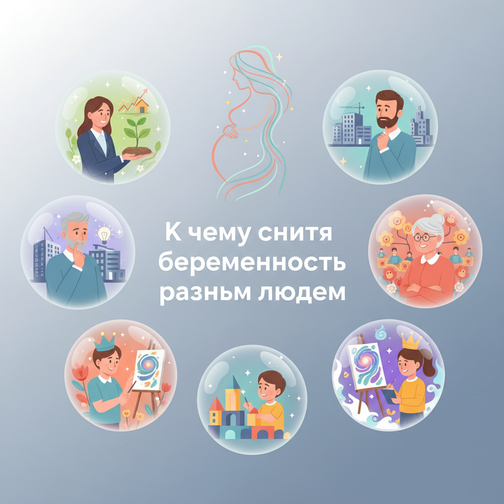 К чему снится беременность разным людям — иллюстрация к статье «к чему сниться беременность»