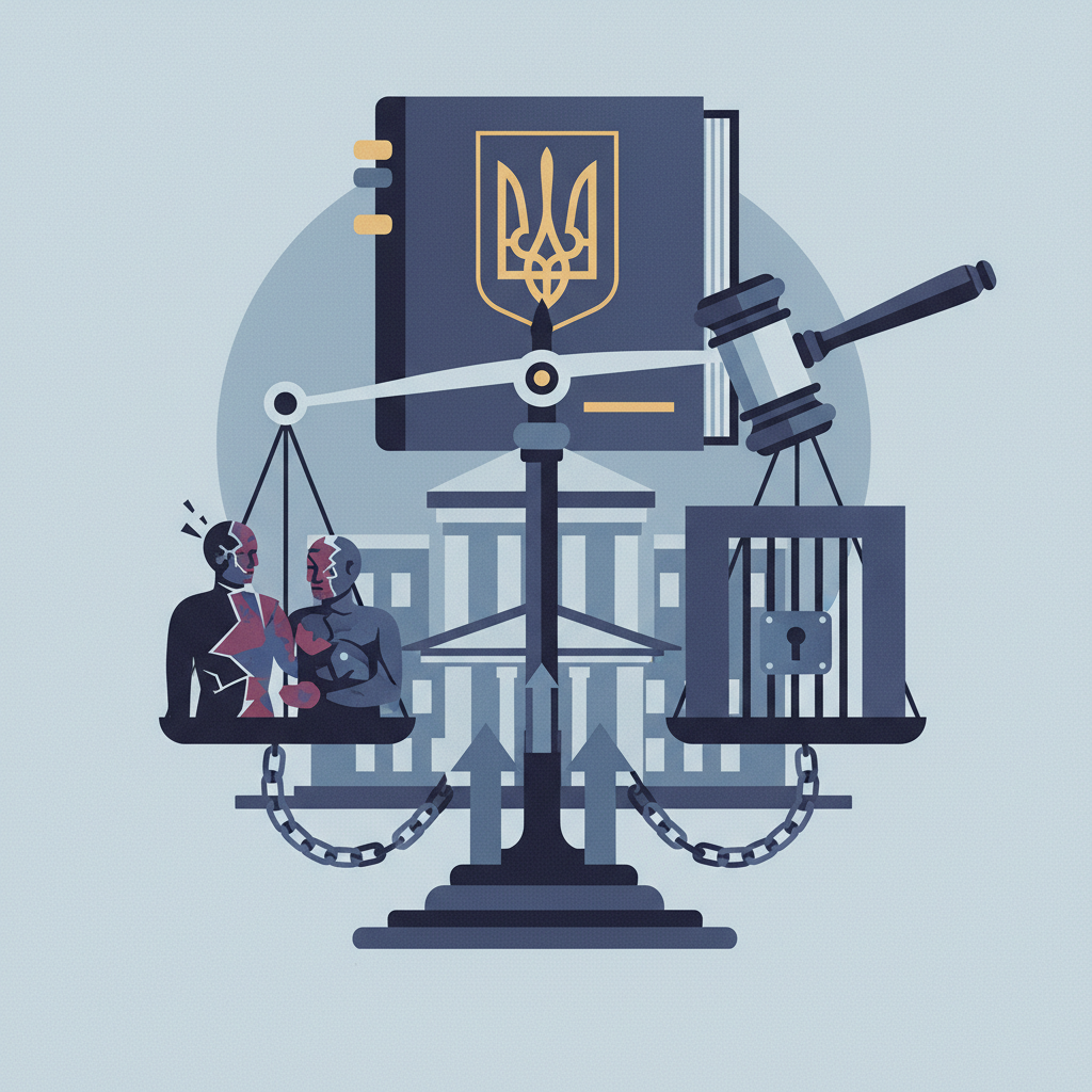 Наказание за тяжкие телесные повреждения — иллюстрация к статье «тяжкие телесные статья в Украине»