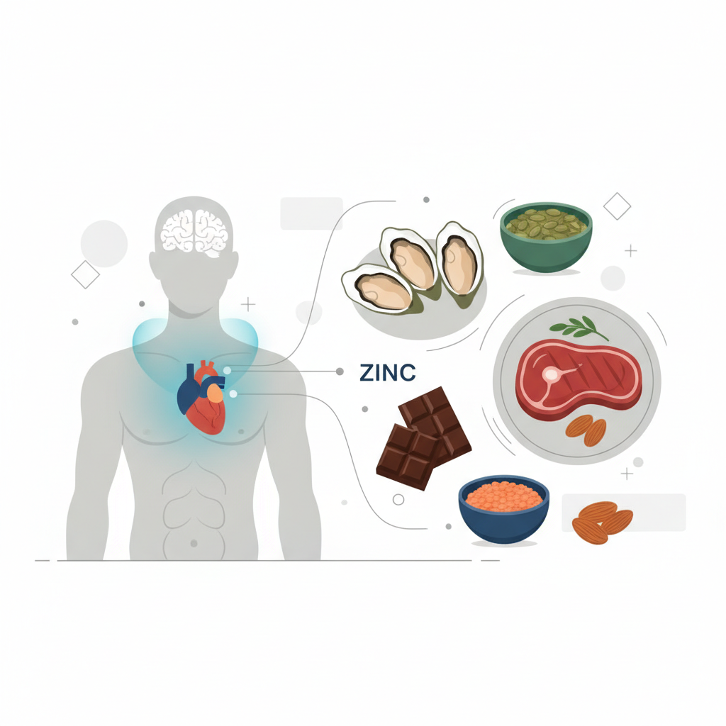 Чому цинк важливий для організму — иллюстрация к статье «в яких продуктах є цинк»
