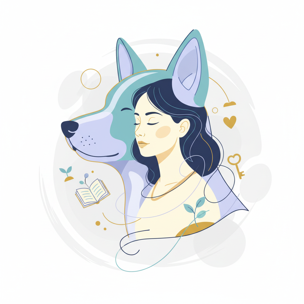 Общее толкование: что значит собака в сновидениях женщины — иллюстрация к статье «к чему снится собака женщине»