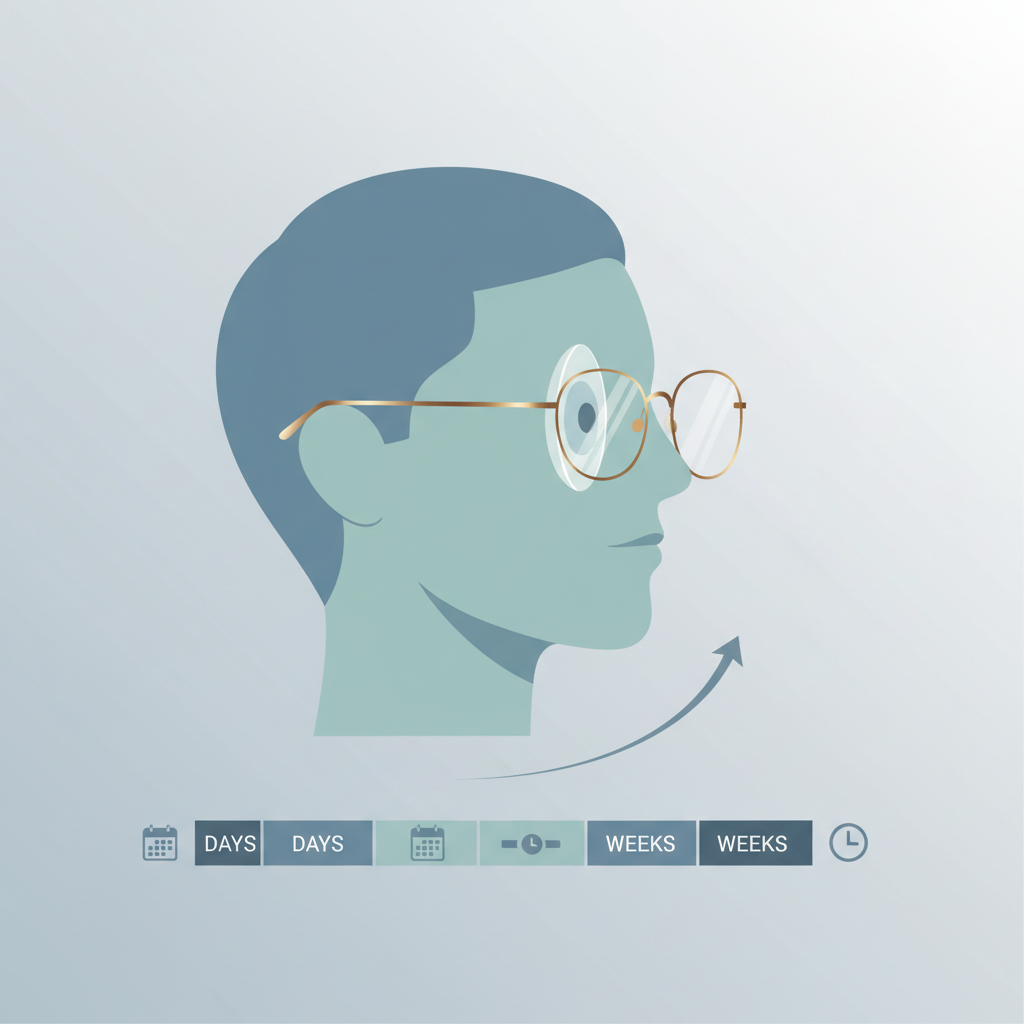 Скільки днів і тижнів носити окуляри після операції — иллюстрация к статье «окуляри після заміни кришталика ока»