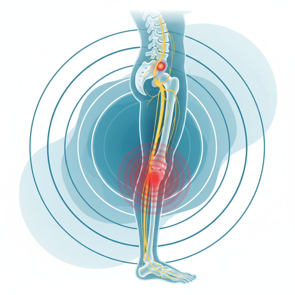 Чому виникає біль в нозі при грижі хребта? — иллюстрация к статье «біль в нозі при грижі хребта»