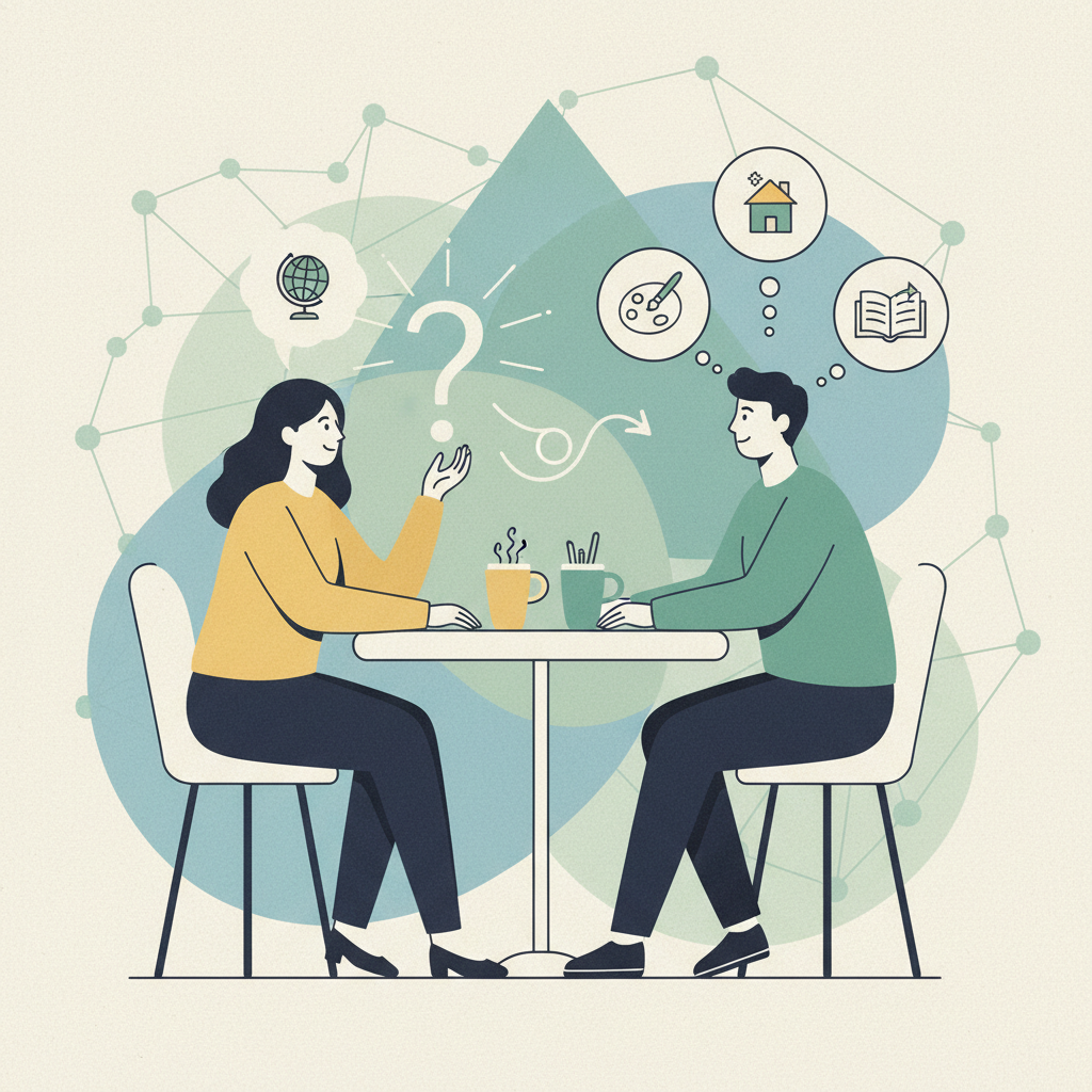 Советы: как задавать вопросы правильно — иллюстрация к статье «вопросы для парня топ 100 самых интересных»