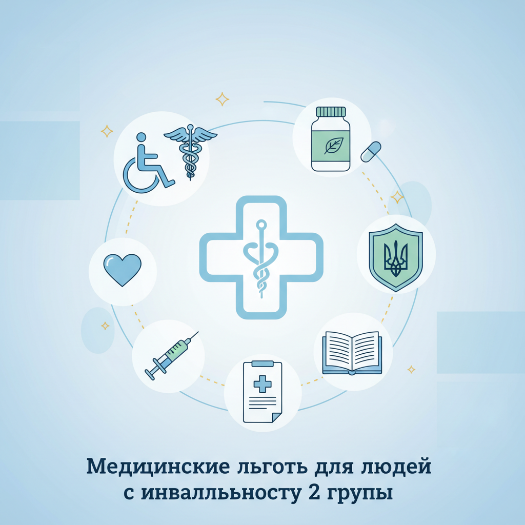 Медицинские льготы для людей с инвалидностью 2 группы — иллюстрация к статье «льготы для инвалидов 2 группы в украине»