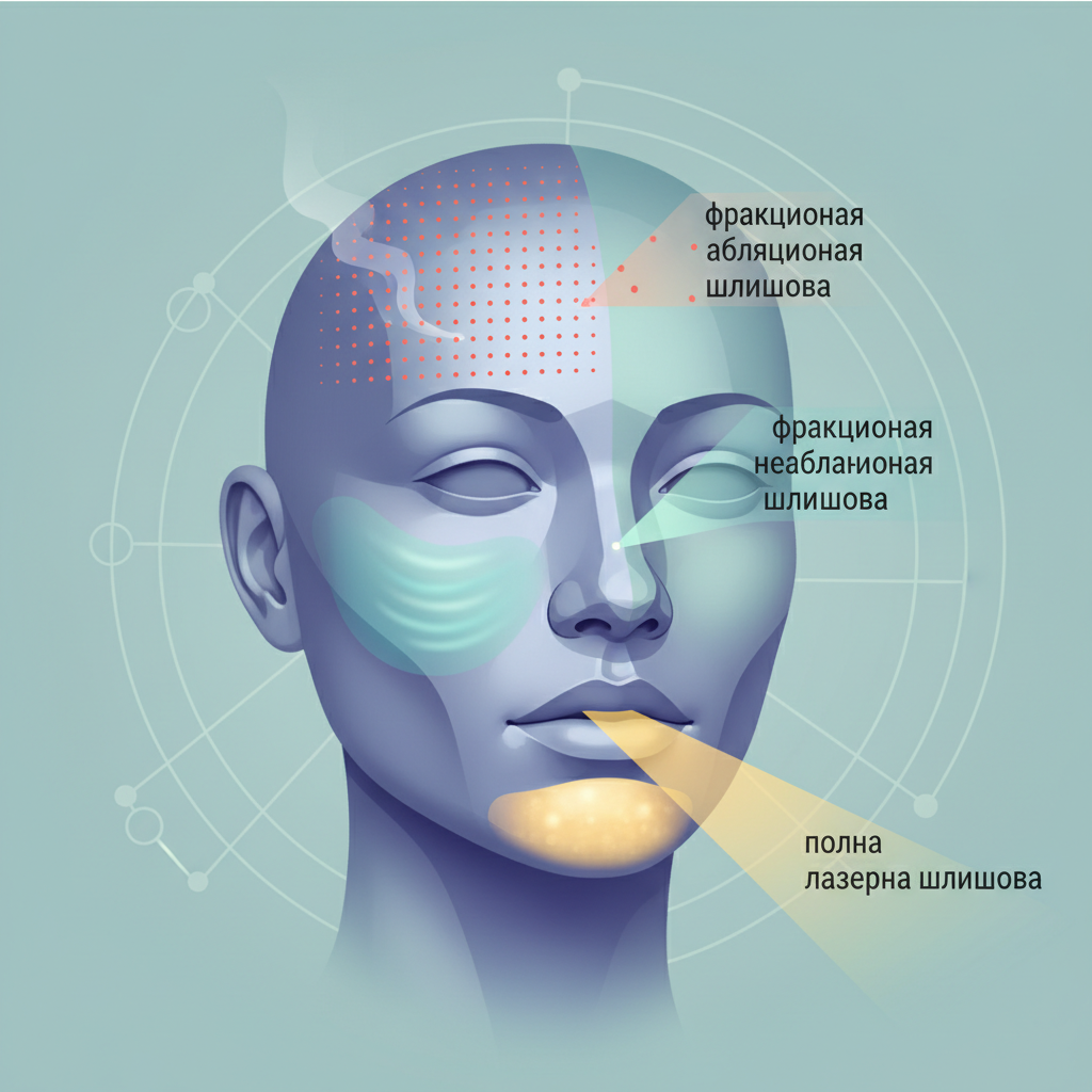 Виды лазерной шлифовки лица — иллюстрация к статье «лазерная шлифовка лица»
