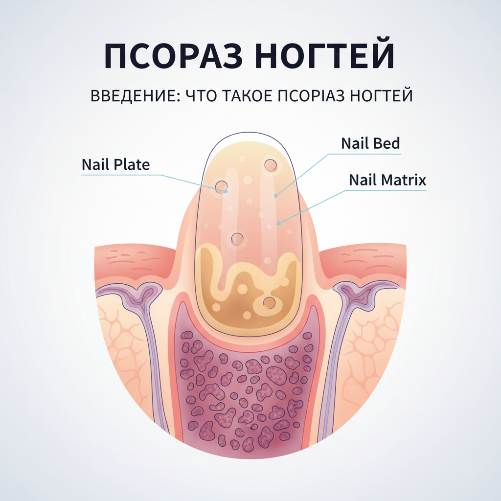 Введение: что такое псориаз ногтей — иллюстрация к статье «псориаз ногтей»