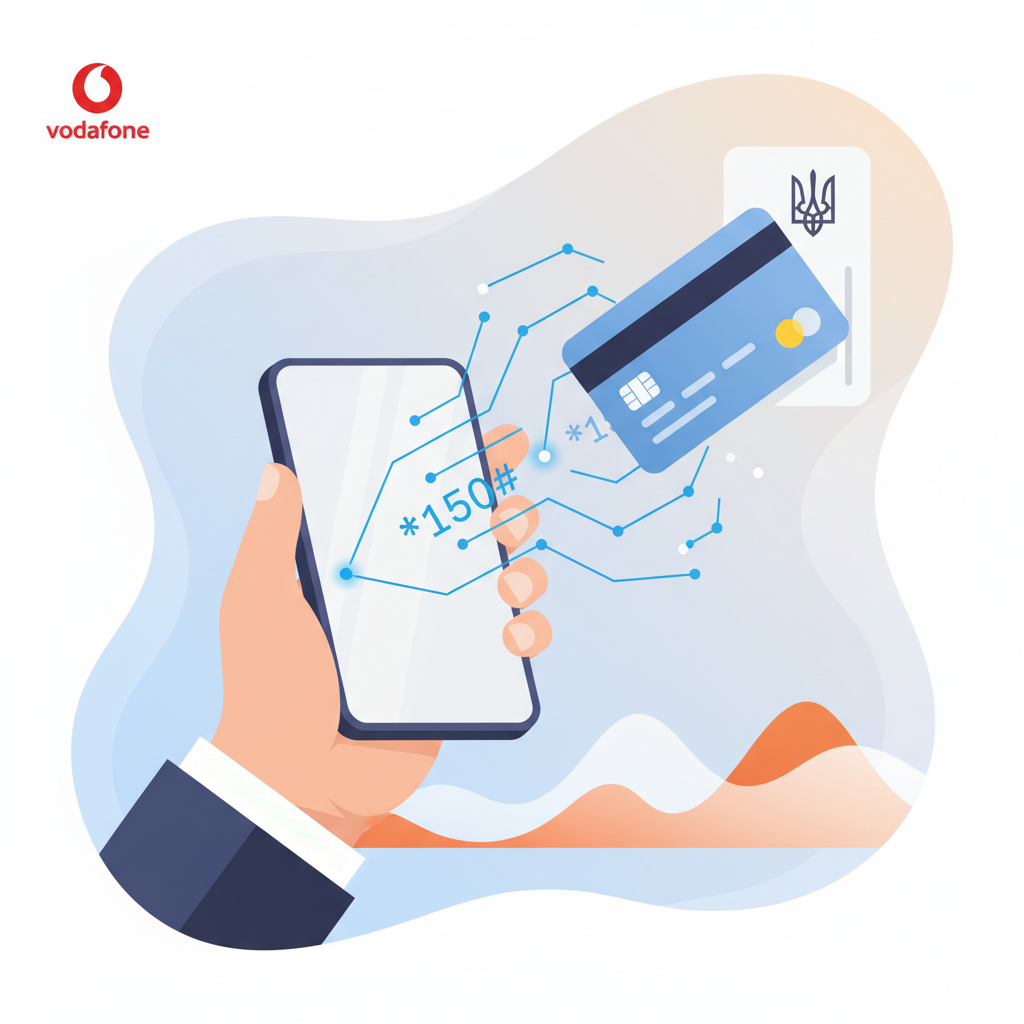 Способ 1: Перевод через USSD-команду — иллюстрация к статье «vodafone перевод денег на карту в украине»