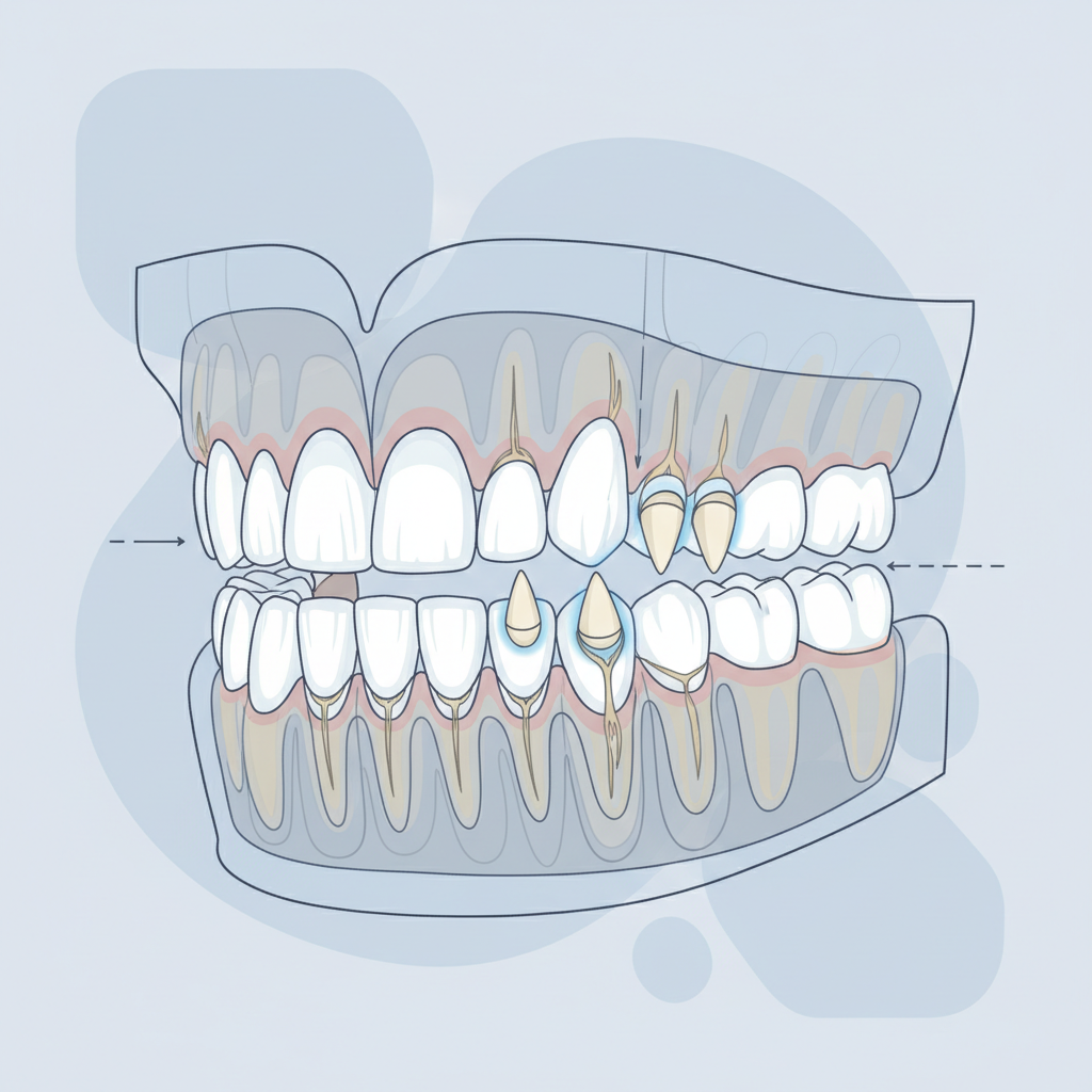 Що таке надкомплектні зуби та як вони з'являються — иллюстрация к статье «надкомплектні зуби»