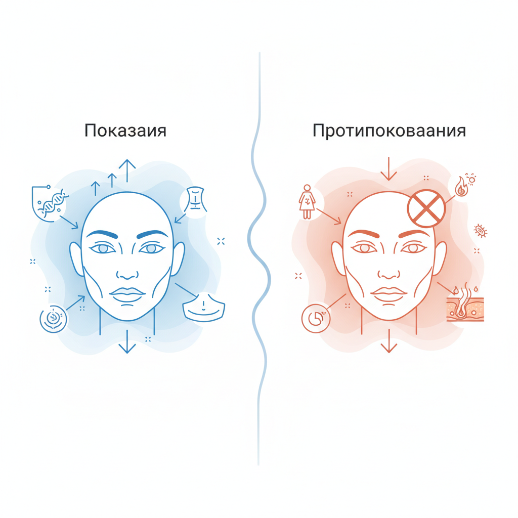 Показания и противопоказания к Морфеус процедуре — иллюстрация к статье «морфеус процедура»