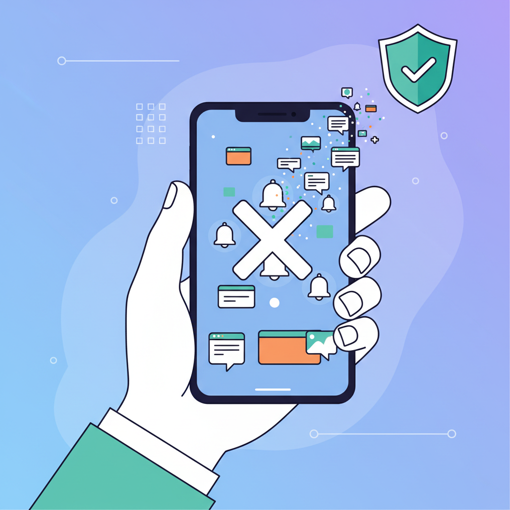Как отключить рекламные уведомления на Android — иллюстрация к статье «как убрать рекламу на телефоне»