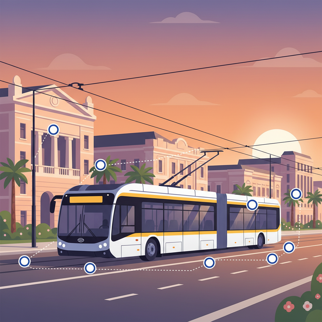 Маршрут 7 троллейбуса в Одессе — иллюстрация к статье «7 троллейбус одесса маршрут»