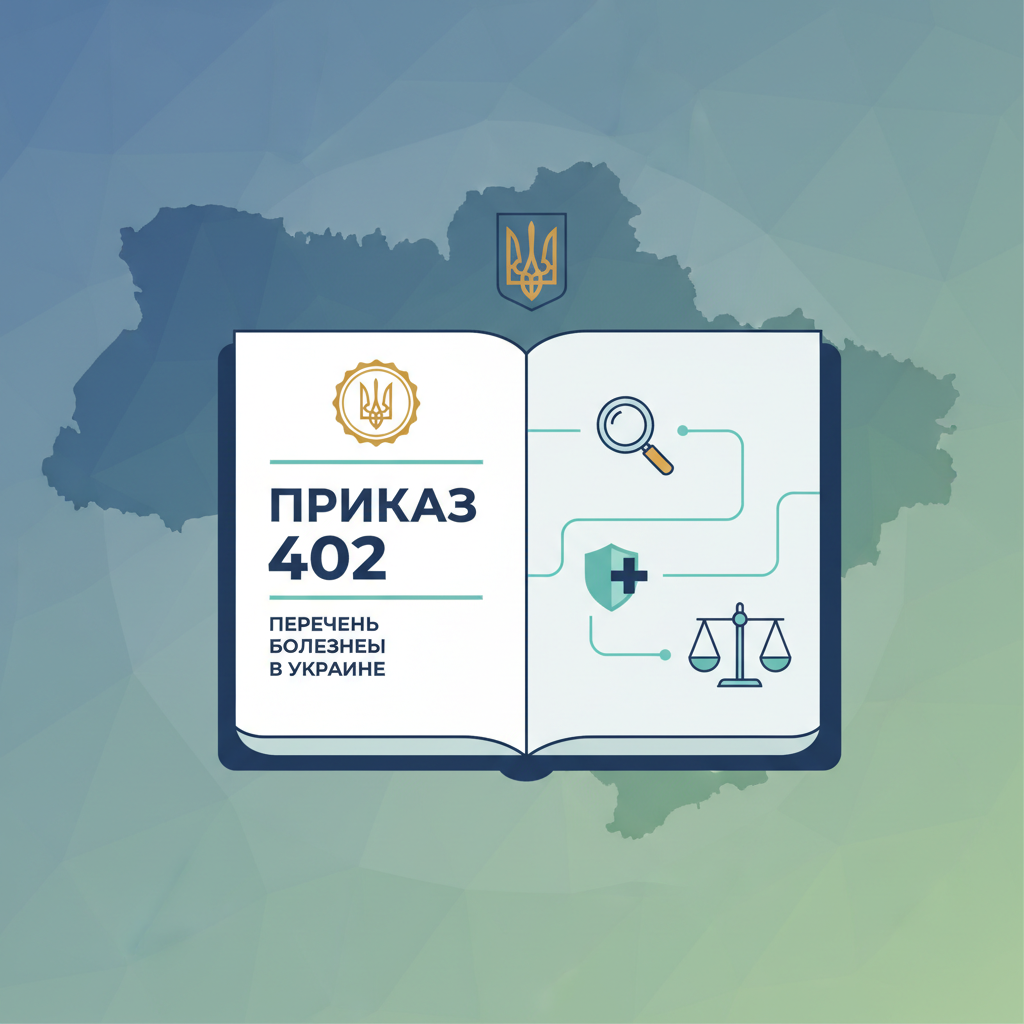 Что такое приказ 402 и зачем он нужен — иллюстрация к статье «приказ 402 перечень болезней в Украине»