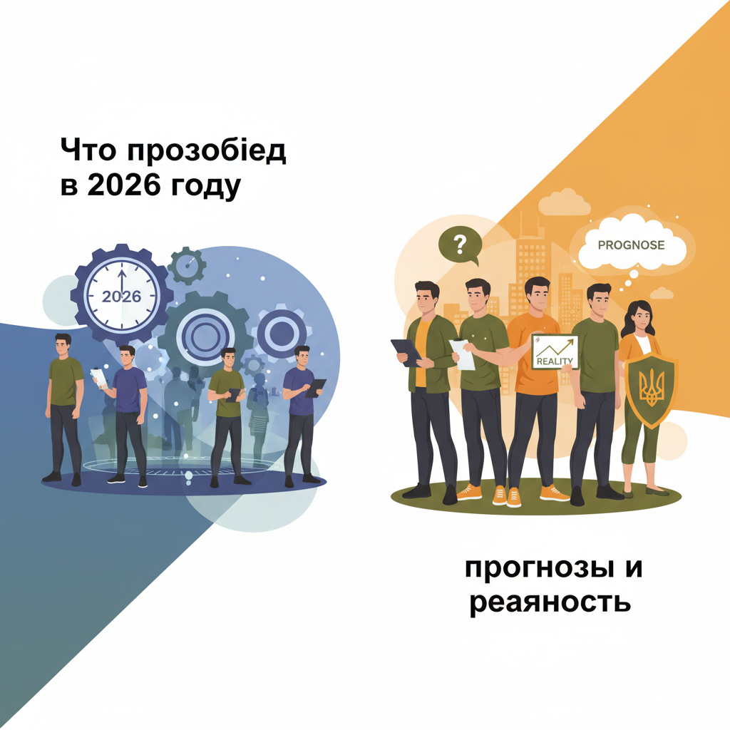Что произойдёт в 2026 году: прогнозы и реальность — иллюстрация к статье «призывной возраст в украине»