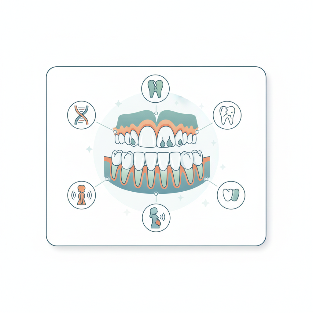 Причини появи надкомплектних зубів — иллюстрация к статье «надкомплектні зуби»
