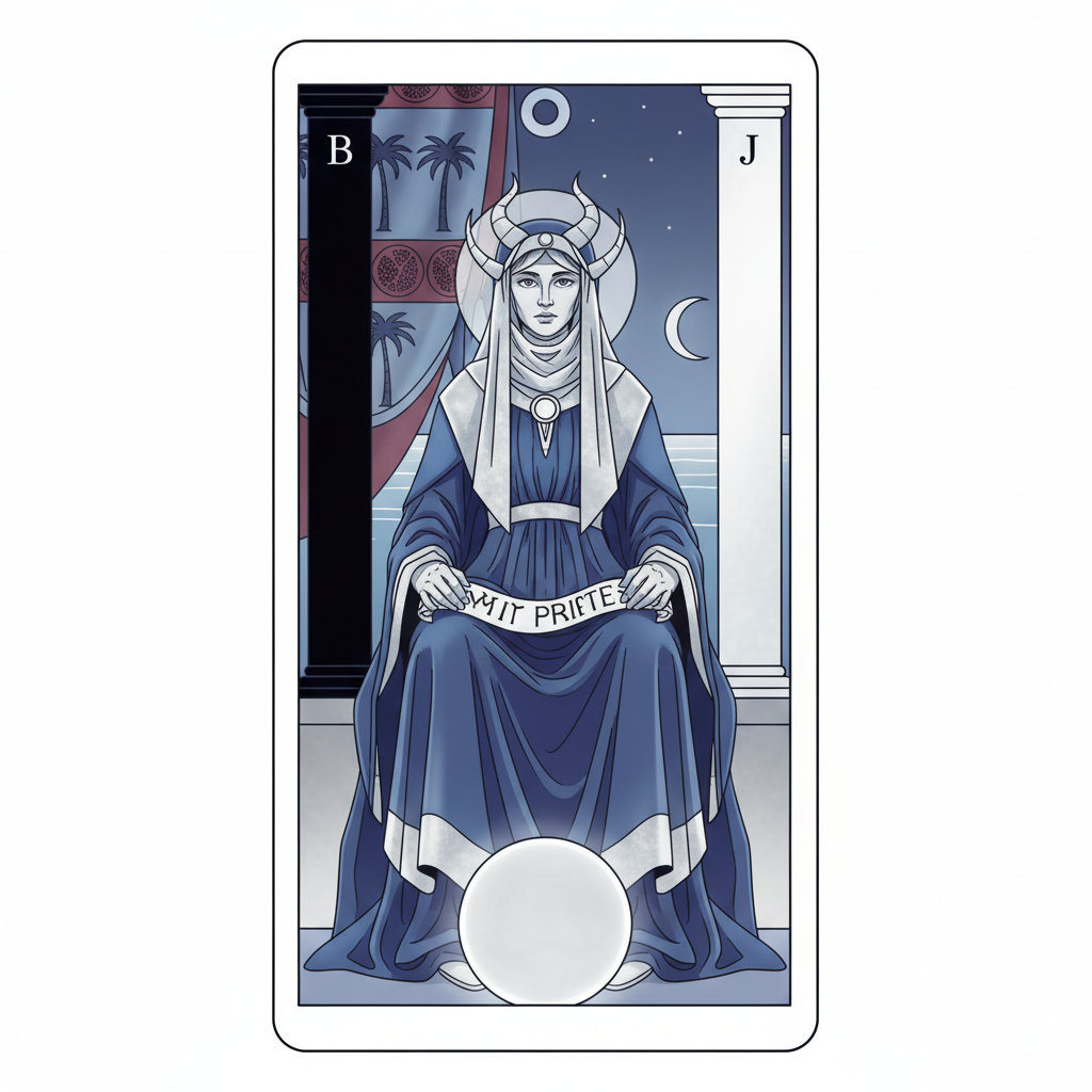 верховная жрица таро значение — иллюстрация к статье «верховная жрица таро значение»