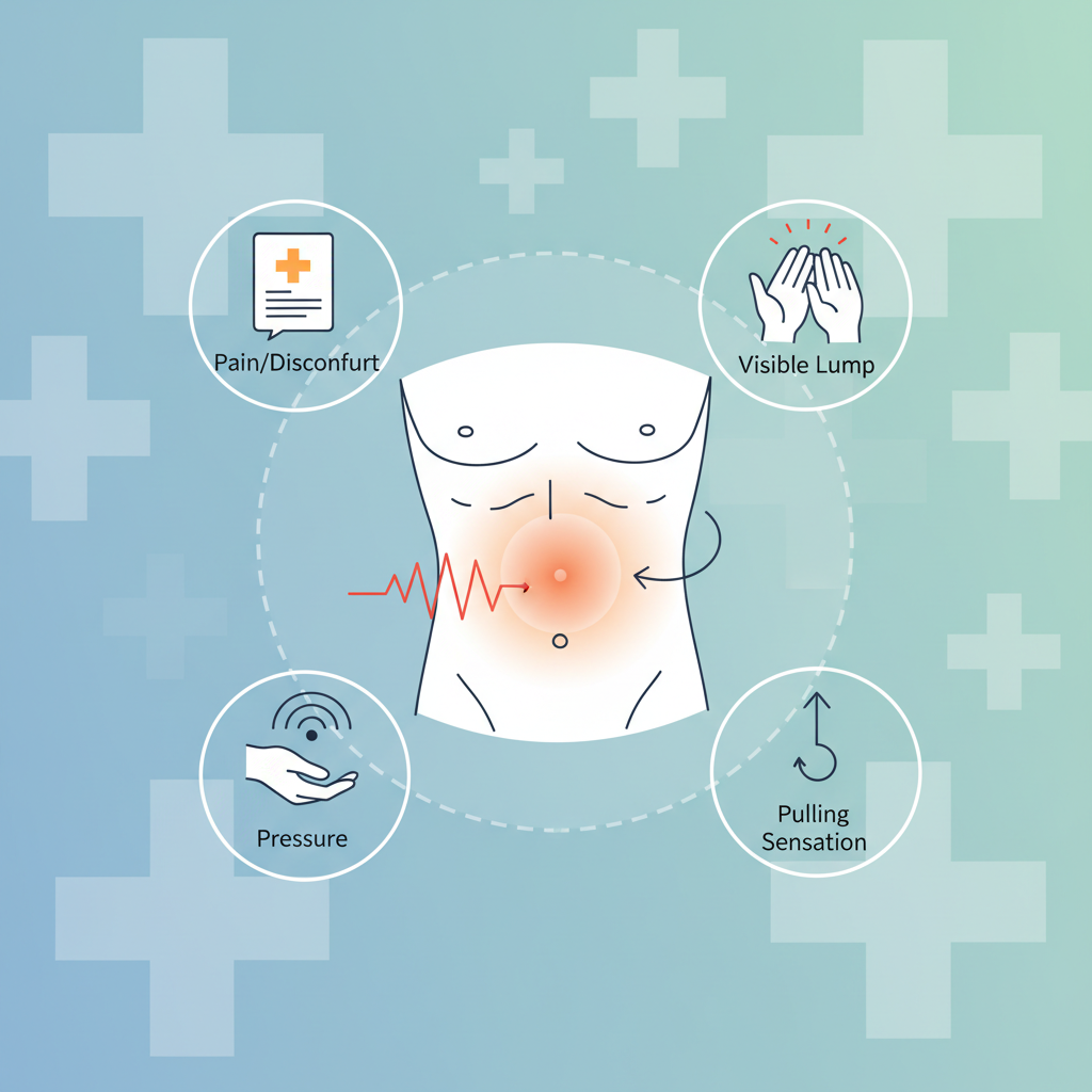 Симптоми вентральної грижі: як розпізнати на ранніх етапах — иллюстрация к статье «вентральна грижа»