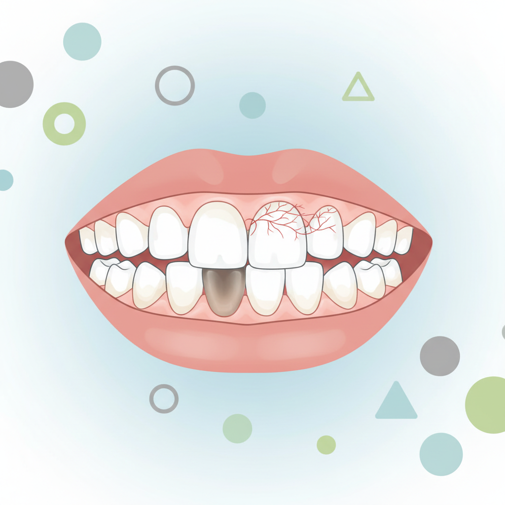 Потемніння зубів у дітей: особливості та ризики — иллюстрация к статье «потемнів зуб»