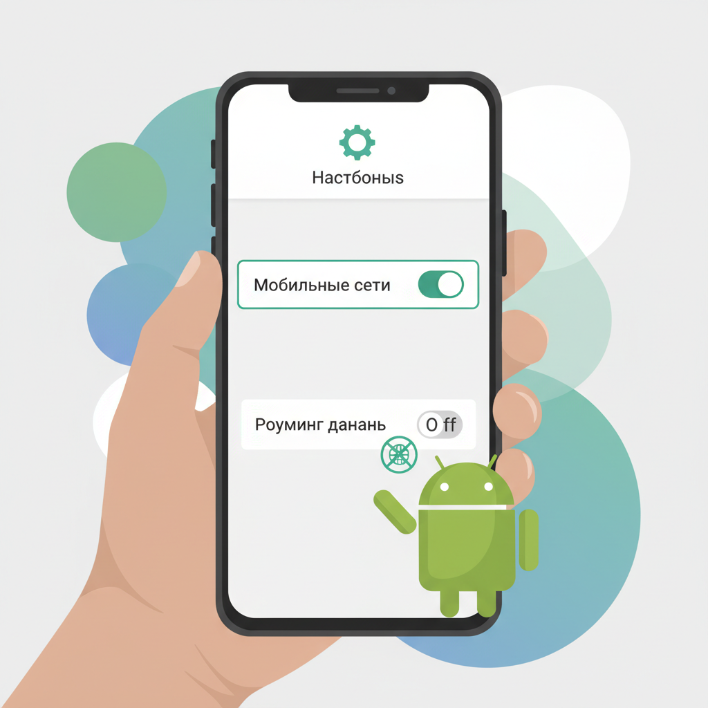 Общий способ отключения роуминга на Android — иллюстрация к статье «как отключить роуминг на телефоне»