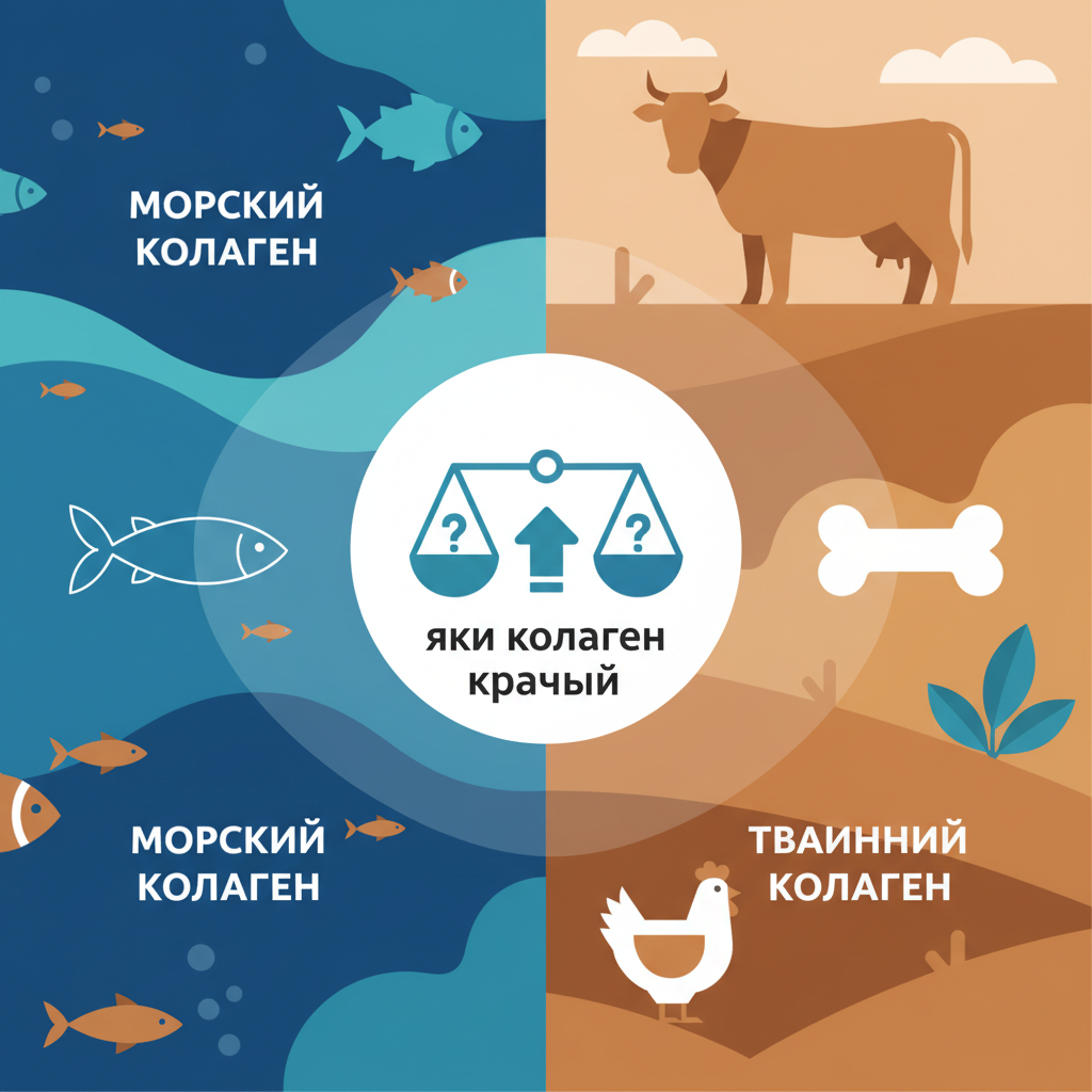 Джерела колагену: морський чи тваринний кращий — иллюстрация к статье «який колаген кращий»