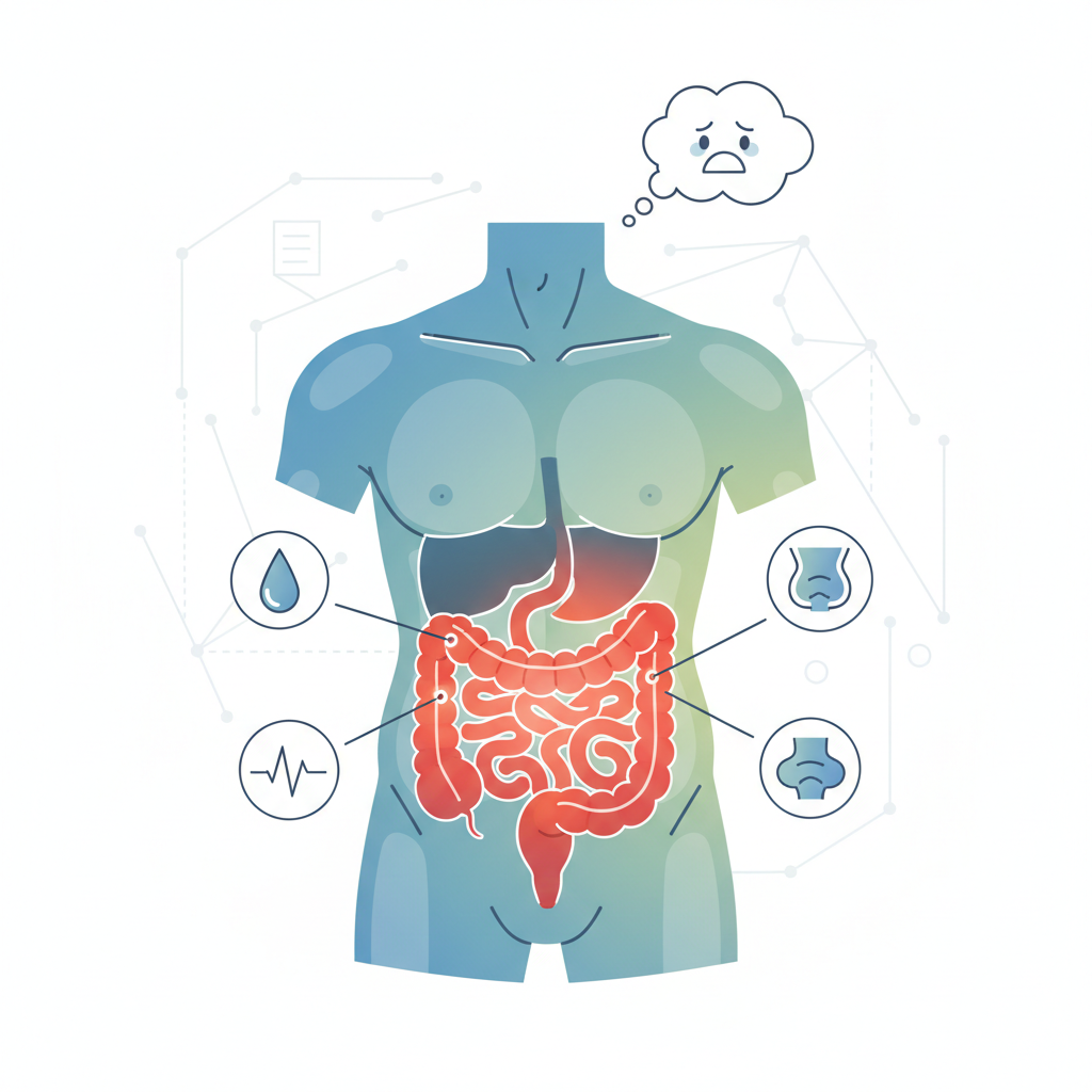 Симптомы синдрома раздраженного кишечника — иллюстрация к статье «синдром раздраженного кишечника симптомы»