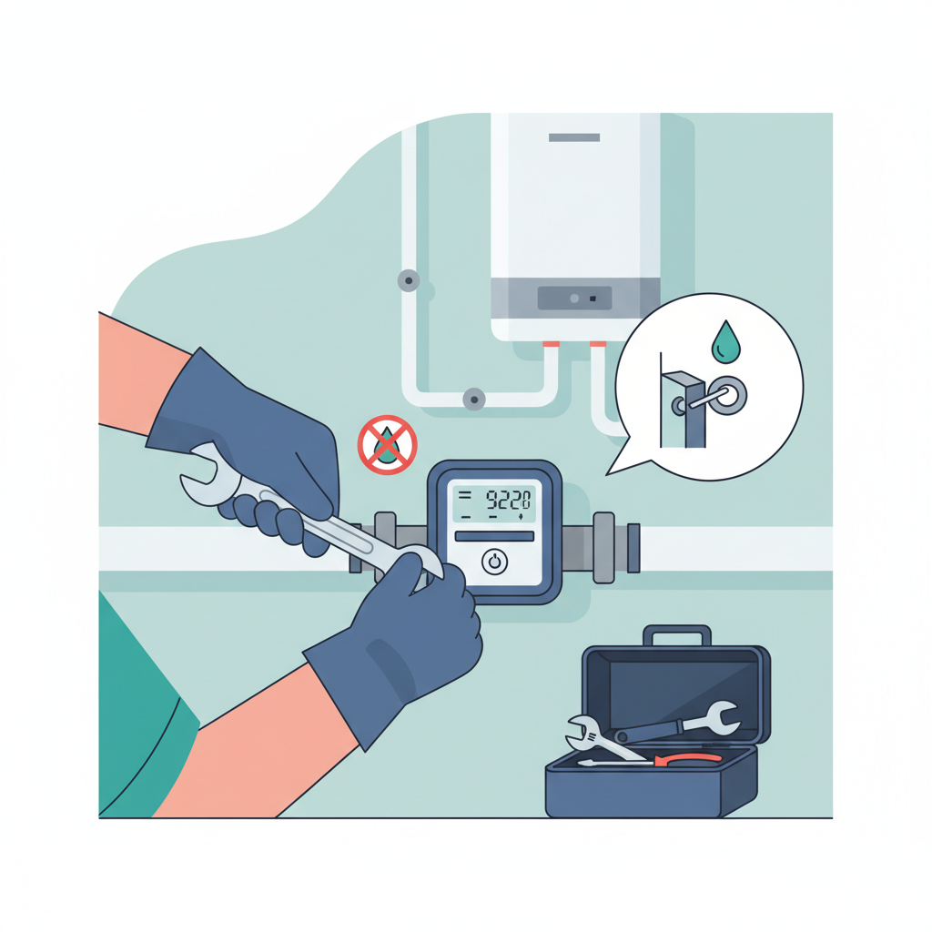 Що можна зробити самостійно — иллюстрация к статье «Що робити, якщо тече лічильник води»