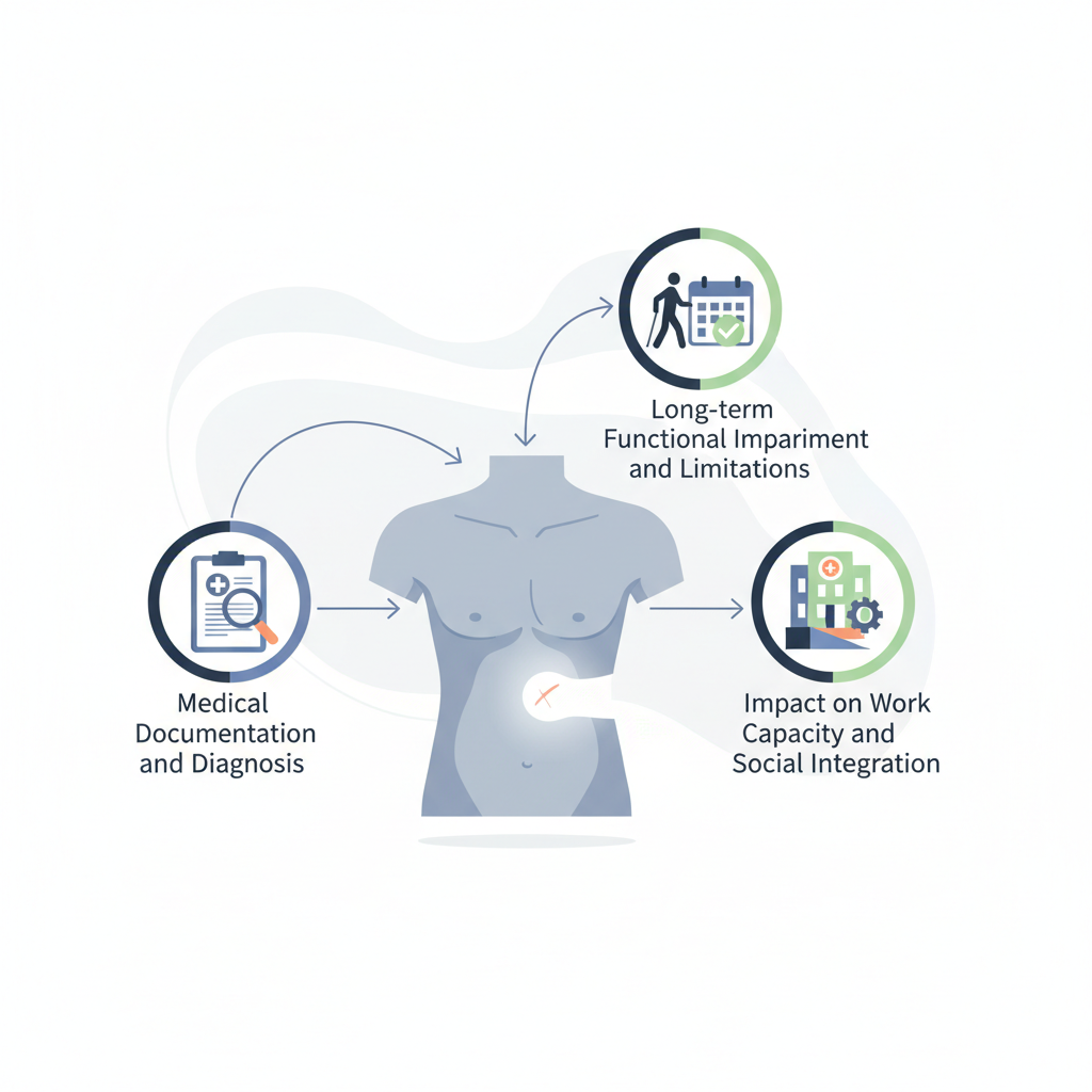 Основні критерії для отримання інвалідності — иллюстрация к статье «група інвалідності після видалення грижі»