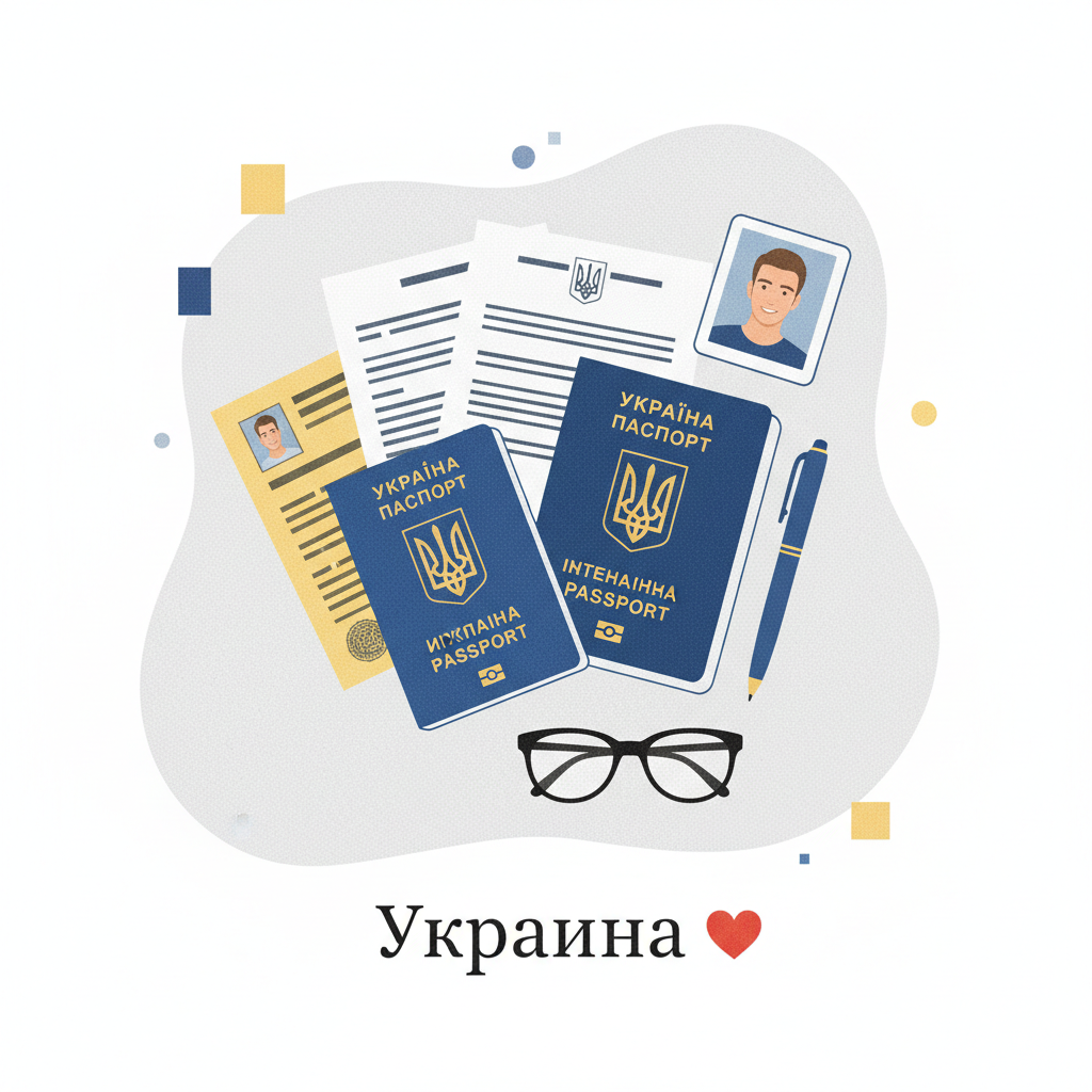Основной список документов для загранпаспорта — иллюстрация к статье «что нужно для загранпаспорта в Украине»